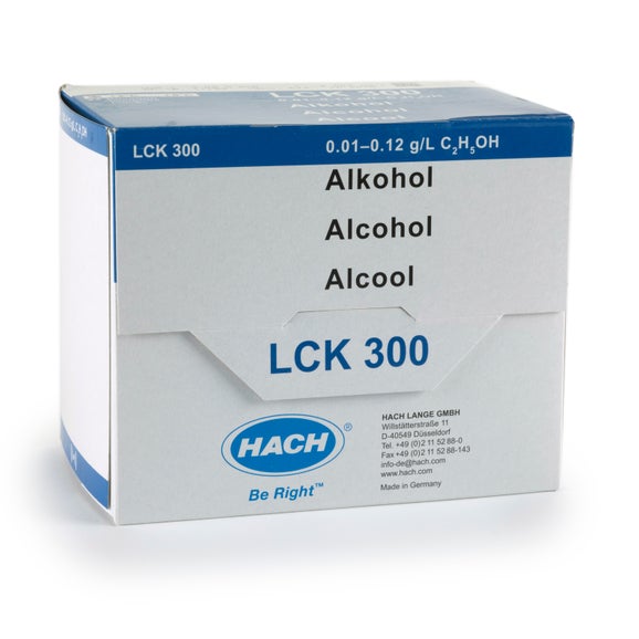 Test cuvetă pentru alcool 0,01-0,12 g/l