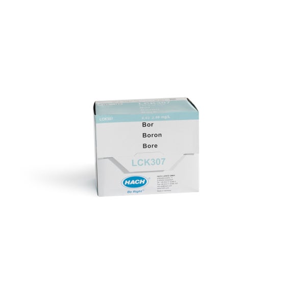 Test cuvetă pentru bor, 0,05-2,5 mg/l B