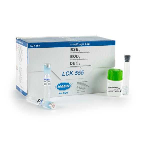 Test cuvetă BOD5 4-1650 mg/l O₂