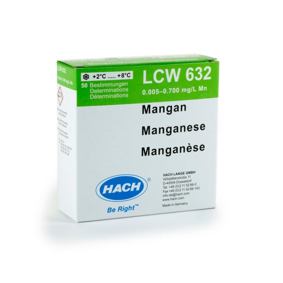 Set de reactivi pentru mangan, 0,005 - 0,7 mg/L Mn