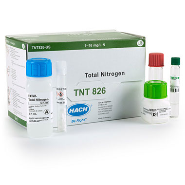 Test cu fiole Hach TNTplus cu azot (total), LR (1-16 mg/L N), 25 de teste