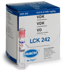Test cuvetă pentru dicetone vicinale 0,015-0,5 mg/kg diacetil