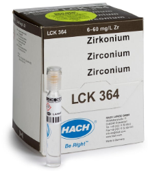 Test cuvetă pentru zirconiu, 6-60 mg/L Zr