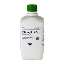 Soluţie de nitrat standard, 100 mg/L NO₃ (22,6 mg/L NO₃-N), 500 mL