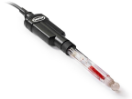 Electrod de pH Intellical PHC725 din sticlă, pentru laborator, cu posibilitate de reumplere, cu tehnologie RedRod pentru medii cu legături ionice slabe, cablu de 1 m